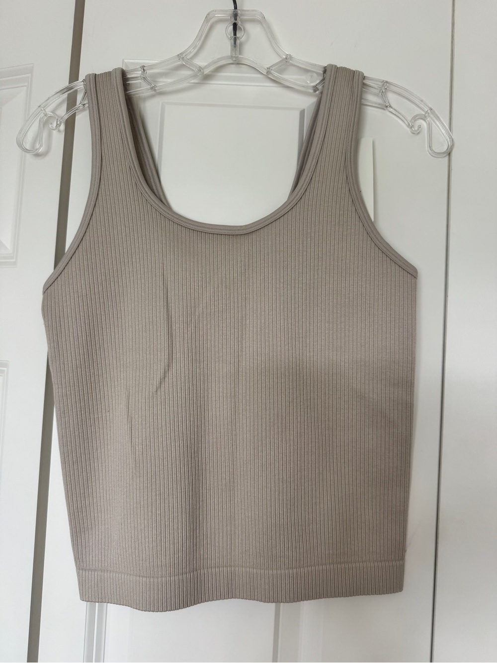 A new day tan ribbed tank size medium